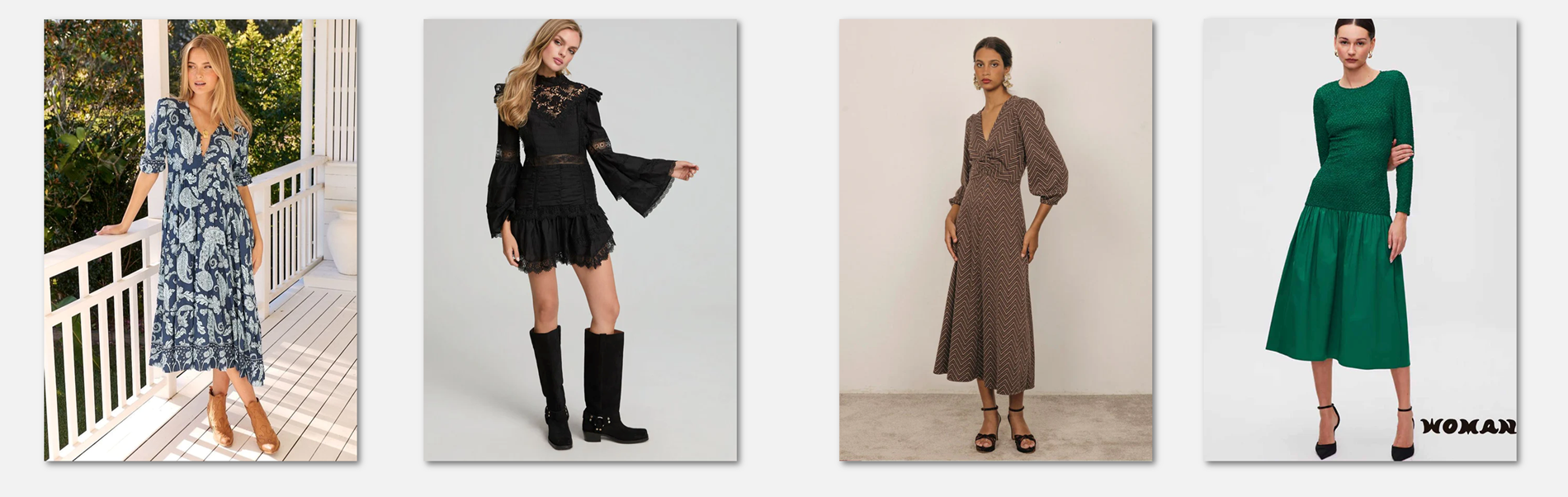 Descubre el outlet permanente de ropa de mujer en la web de Woman