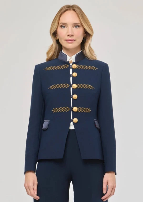 Blazer The Extreme Collection azul marino Renata Gold