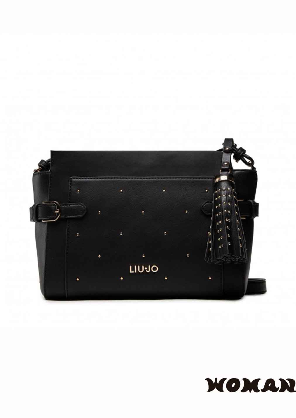 Bolso bandolera negro Liujo