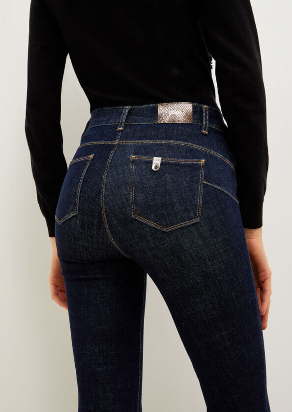 Jeans Liujo Pitillo Lentejuelas