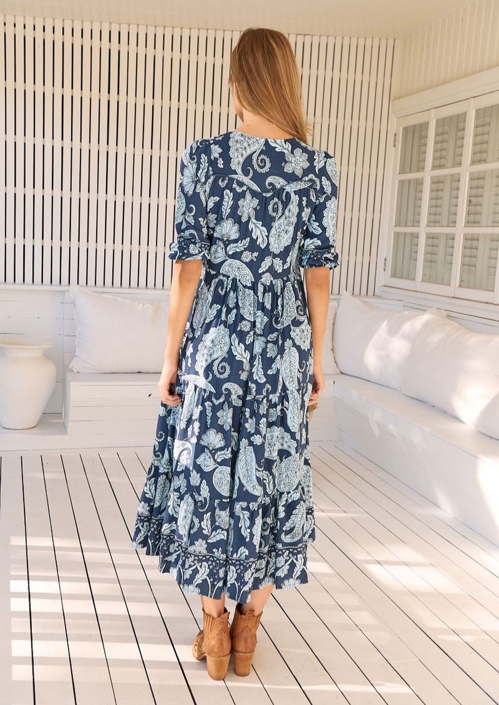 Jaase Eve Bordeaux Dress