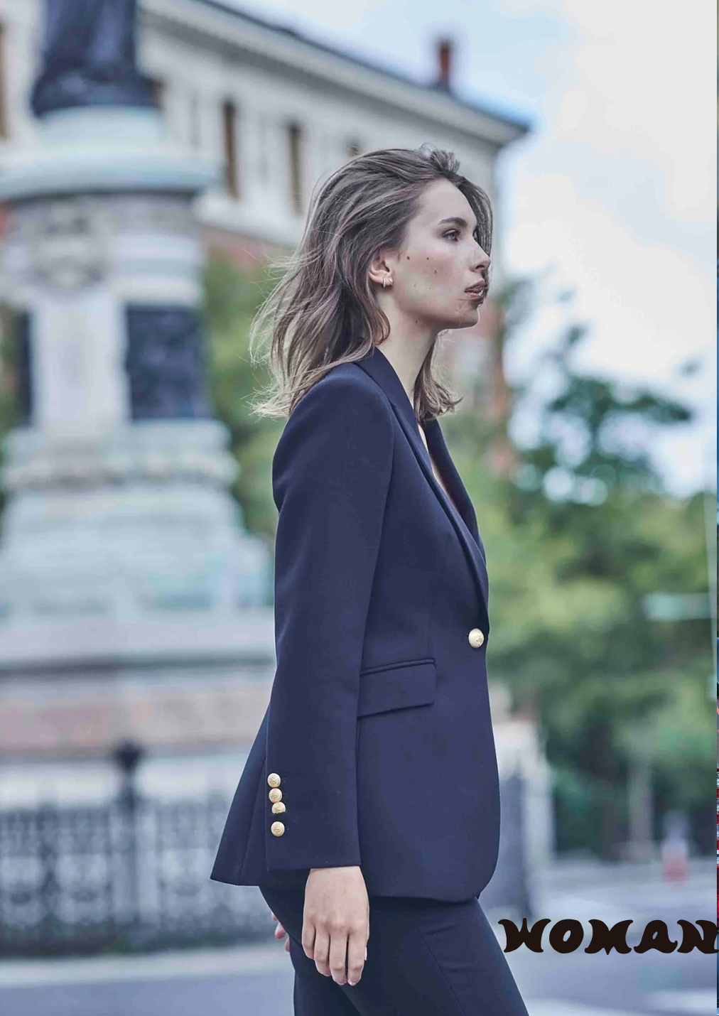 The Extreme Collection Black Paris Blazer Jacket