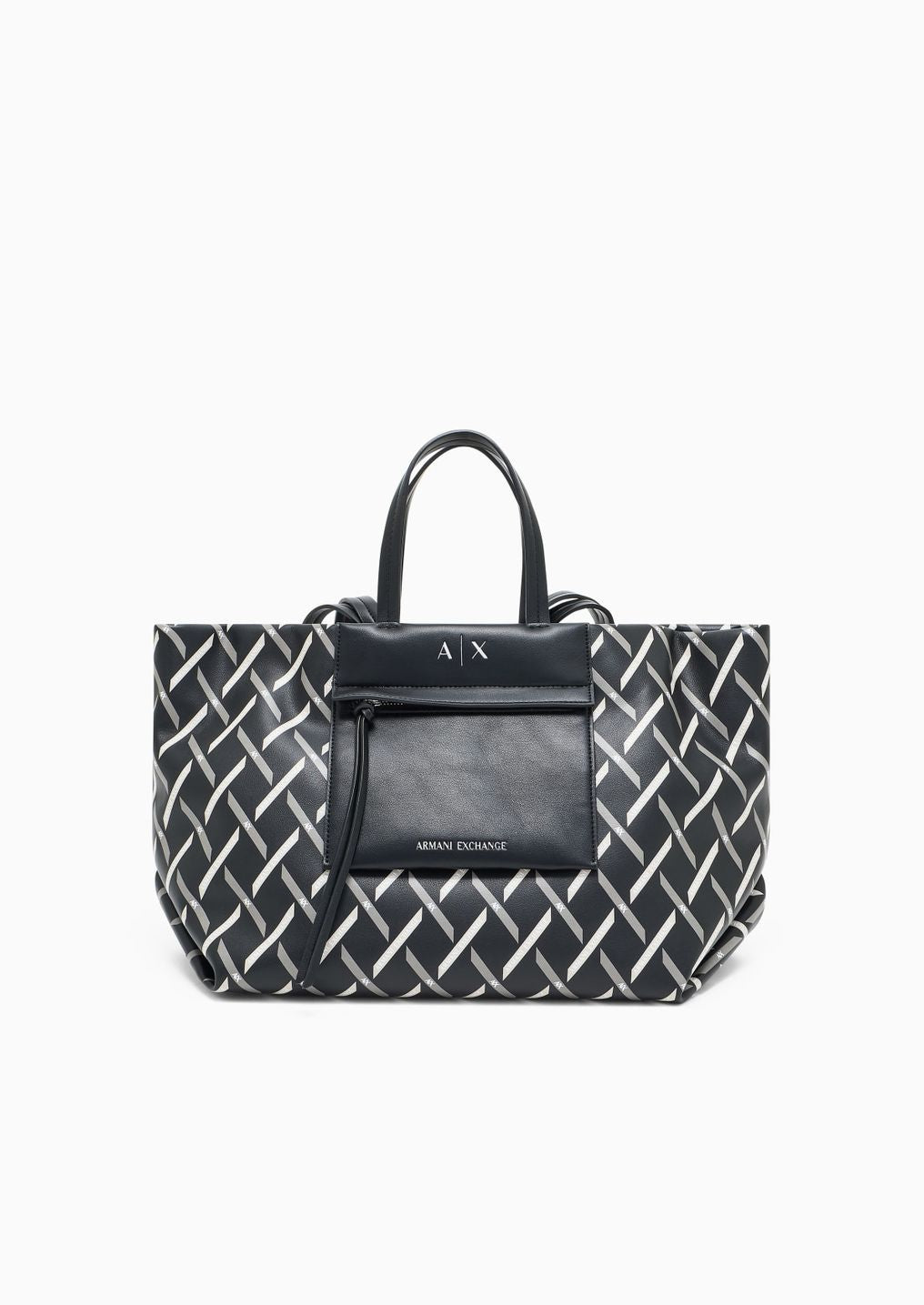 Bolso Armani Exchange de mano con gráfico