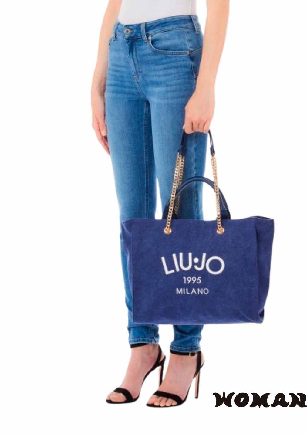 Bolso Liujo Shopping Bag Azul marino