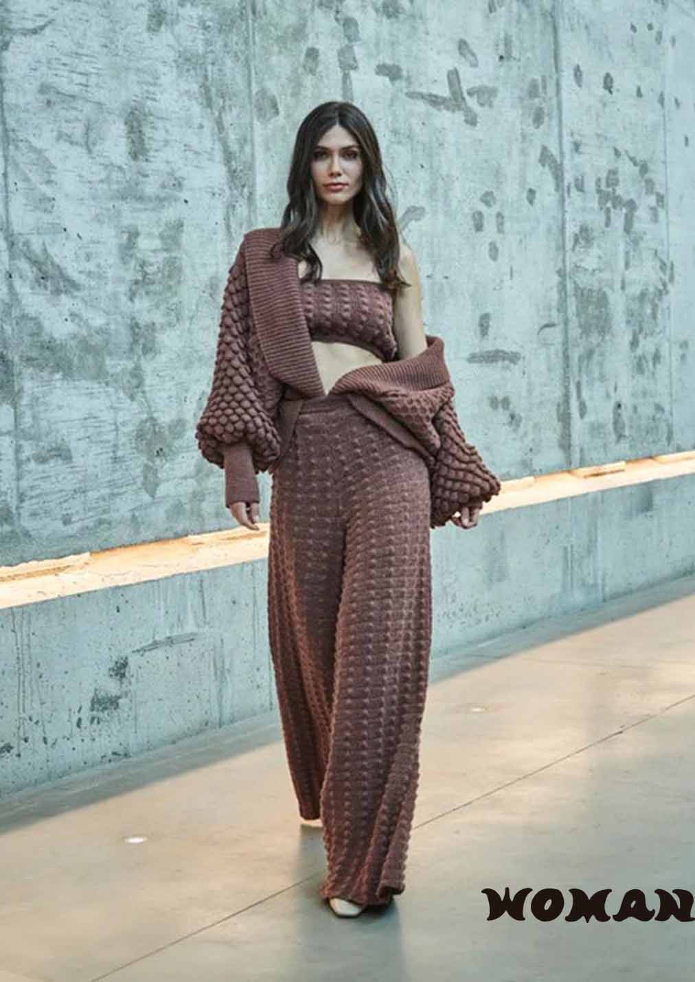 The Extreme Collection jacket in ALPACA AND MERINA OLIVIER