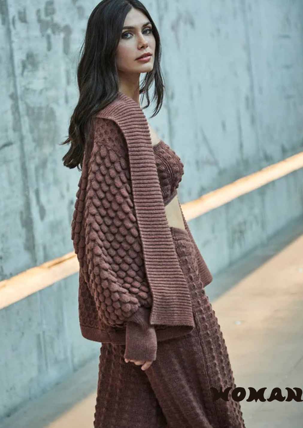 The Extreme Collection jacket in ALPACA AND MERINA OLIVIER