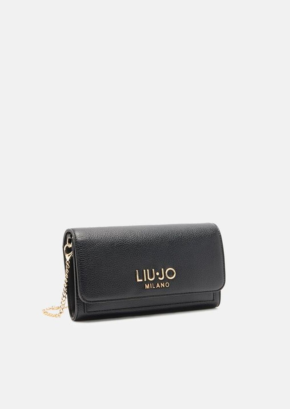 Cartera LIUJO negra con cadena