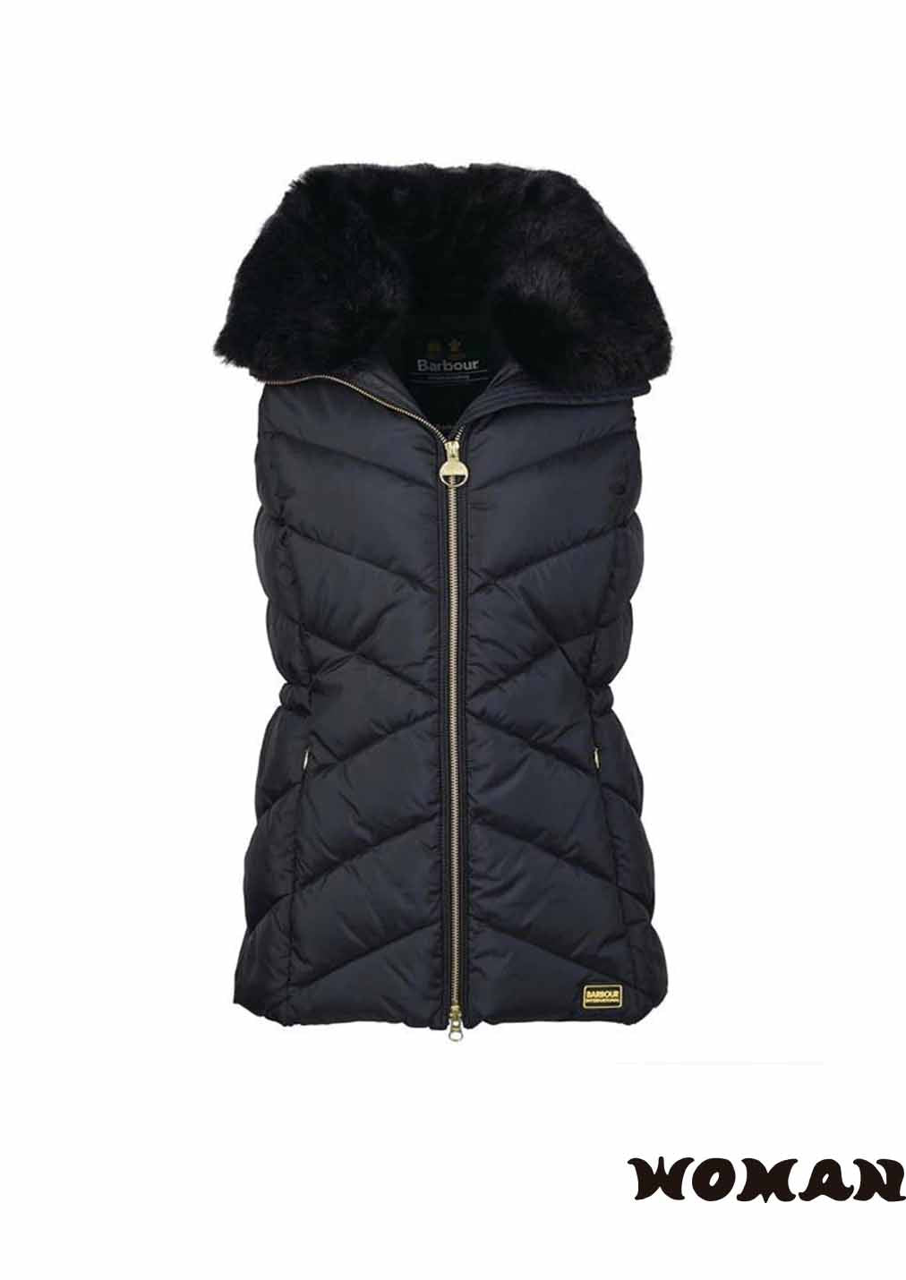 Chaleco negro de mujer BARBOUR