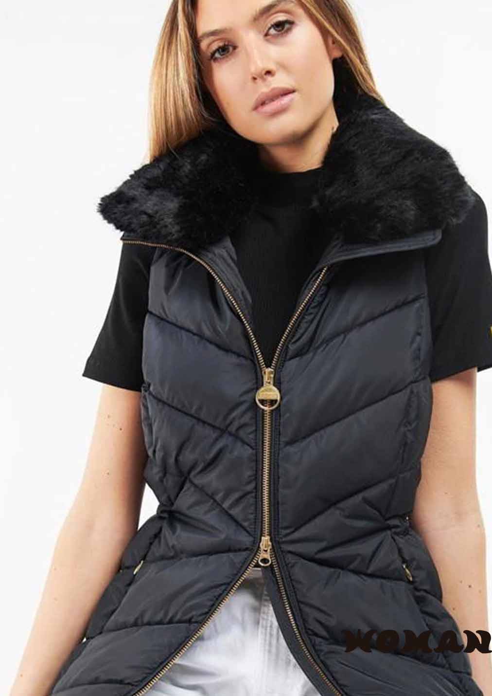 Chaleco negro de mujer BARBOUR