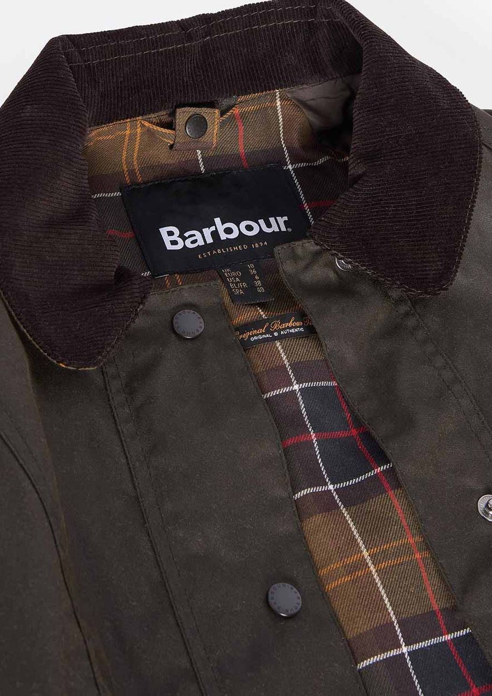 Chaqueta de mujer BARBOUR Classic Beadnell Waxed