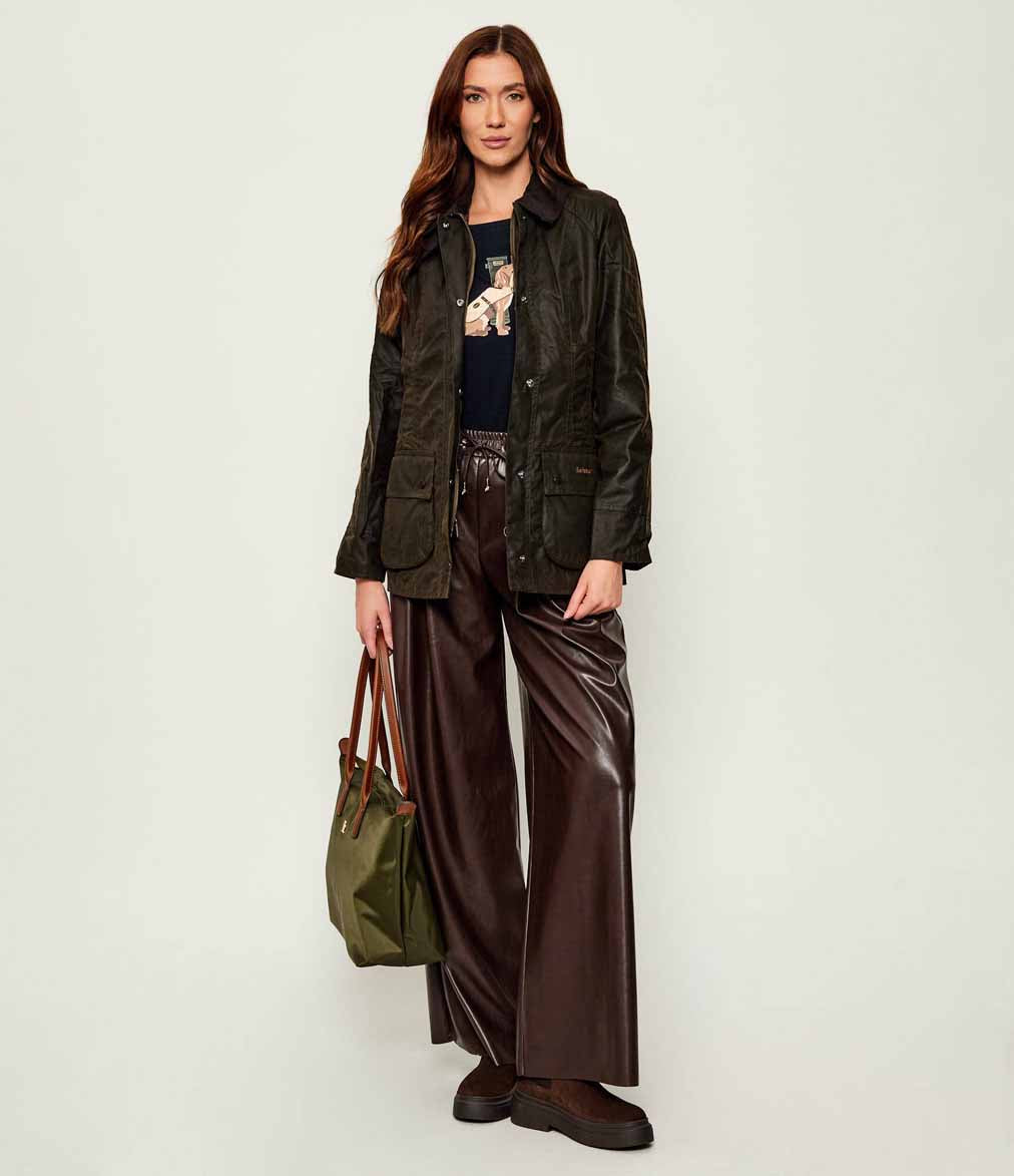 Chaqueta de mujer BARBOUR Classic Beadnell Waxed