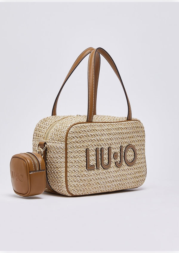 Bolso Liujo bowling rafia