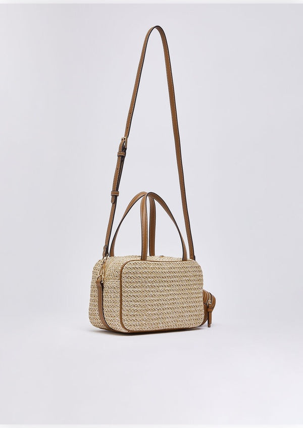 Sac bowling Liu Jo en raphia