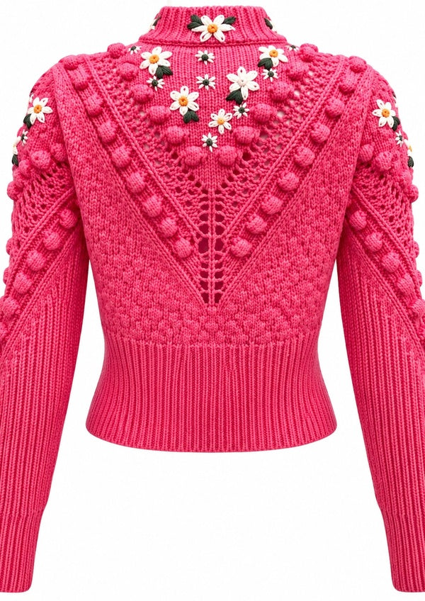 Rebeca FETICHE SUANCES Rosalia Flower Knit