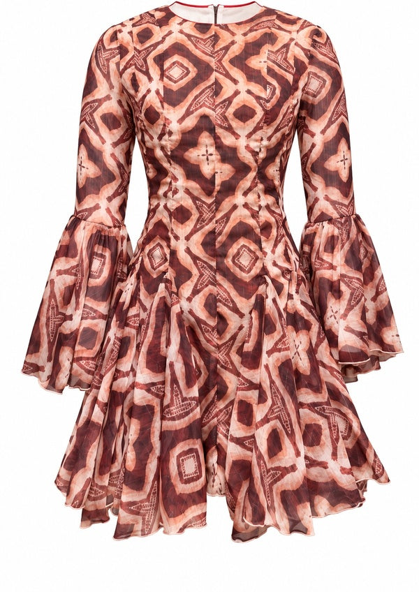 Vestido FETICHE SUANCES Tribal Chocolate