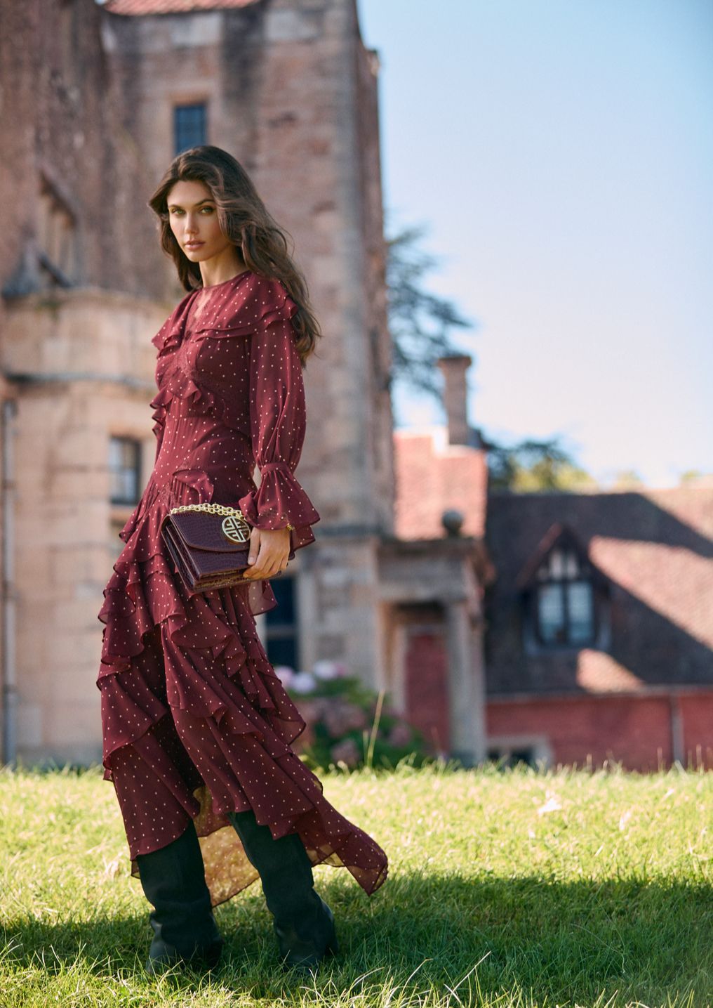 Vestido FETICHE SUANCES Bohemian Flame