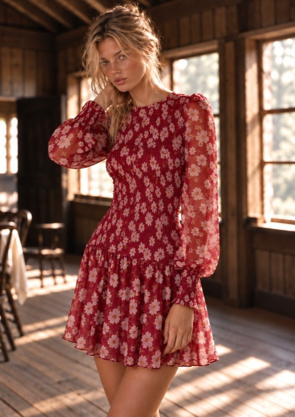 Vestido FETICHE SUANCES Cherry Flowers