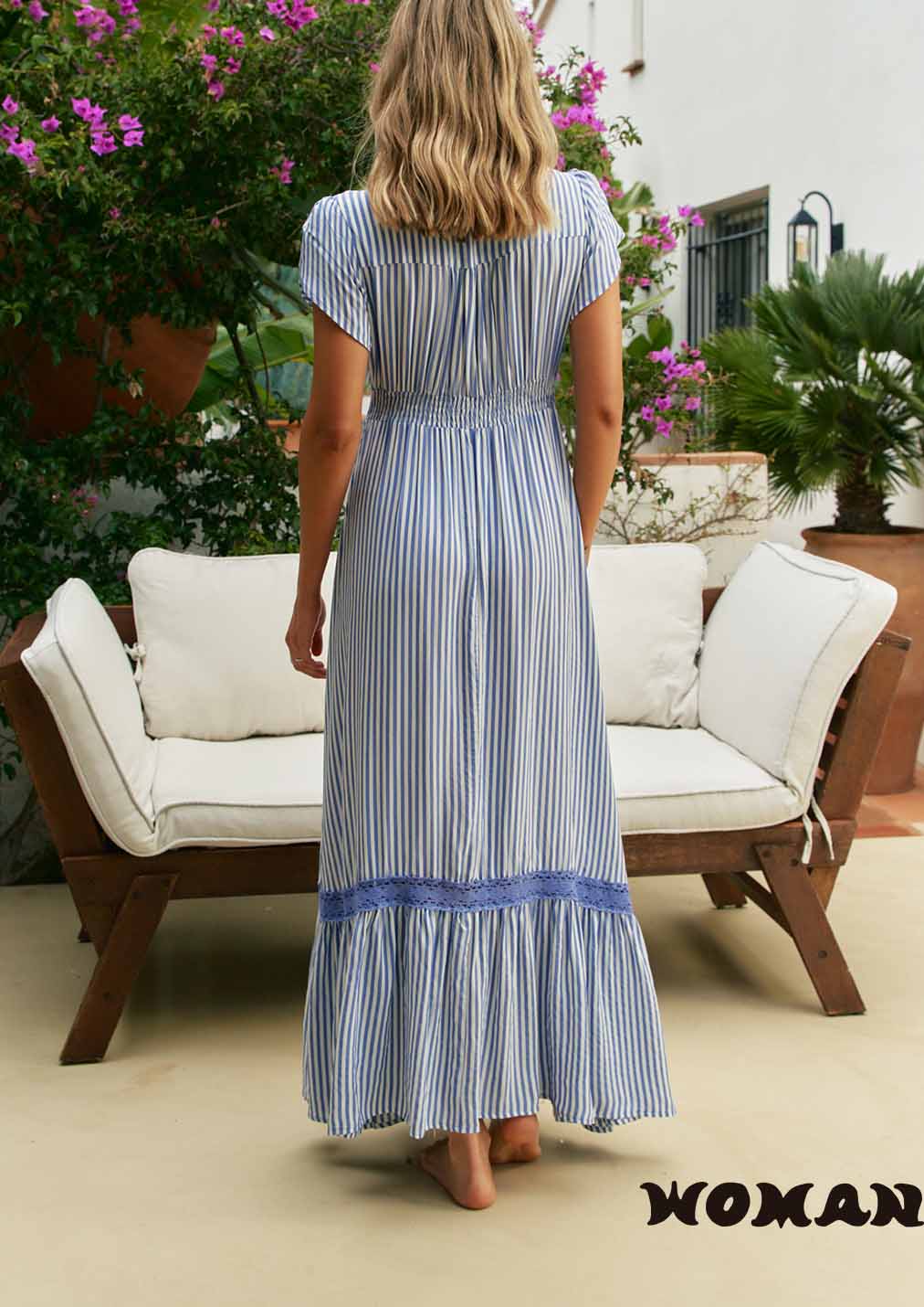 Jaase Marine Stripe Tabitha Dress