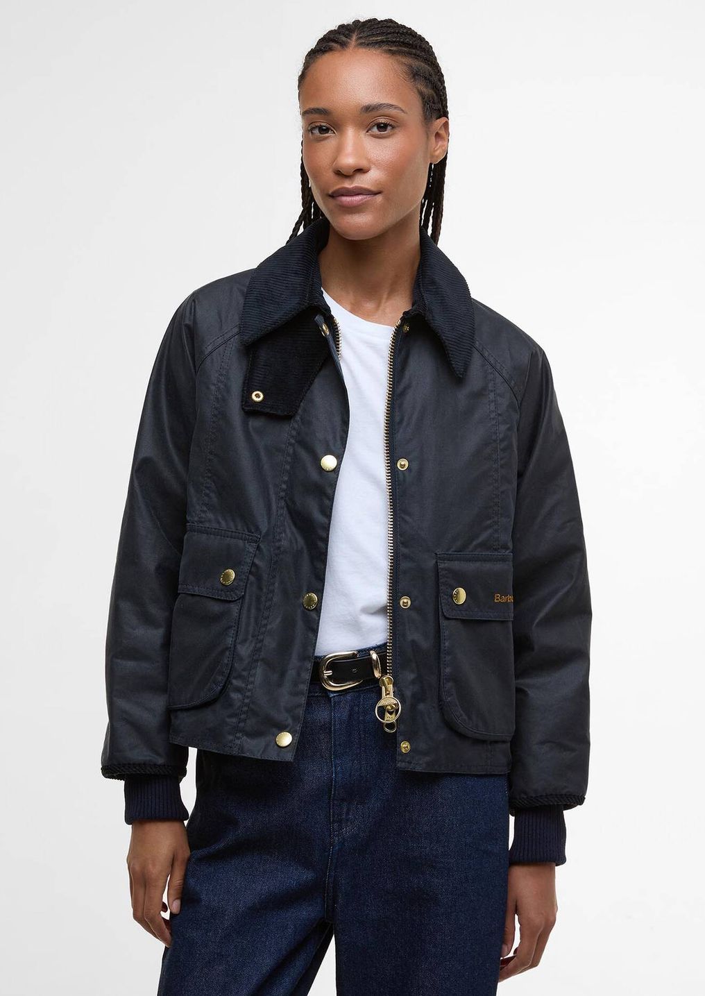 Chaqueta de mujer BARBOUR Encerada Cropped Beadnell