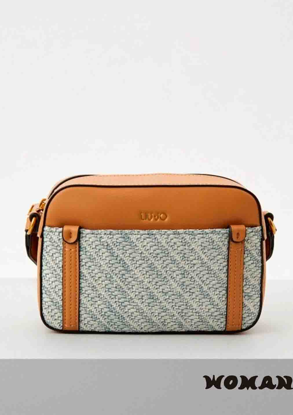 Bolso Liujo bandolera tejido vaquero