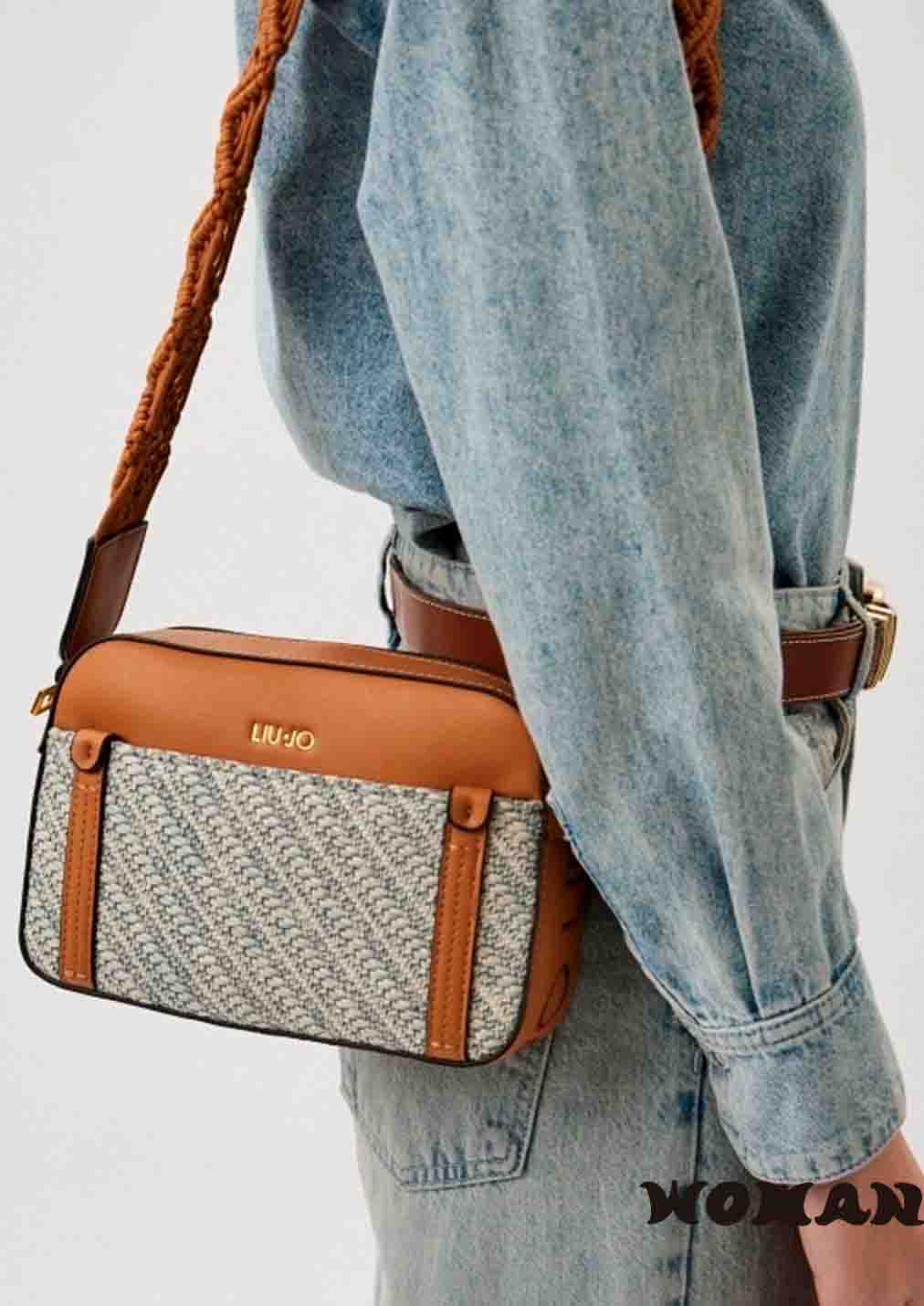 Liujo denim crossbody bag