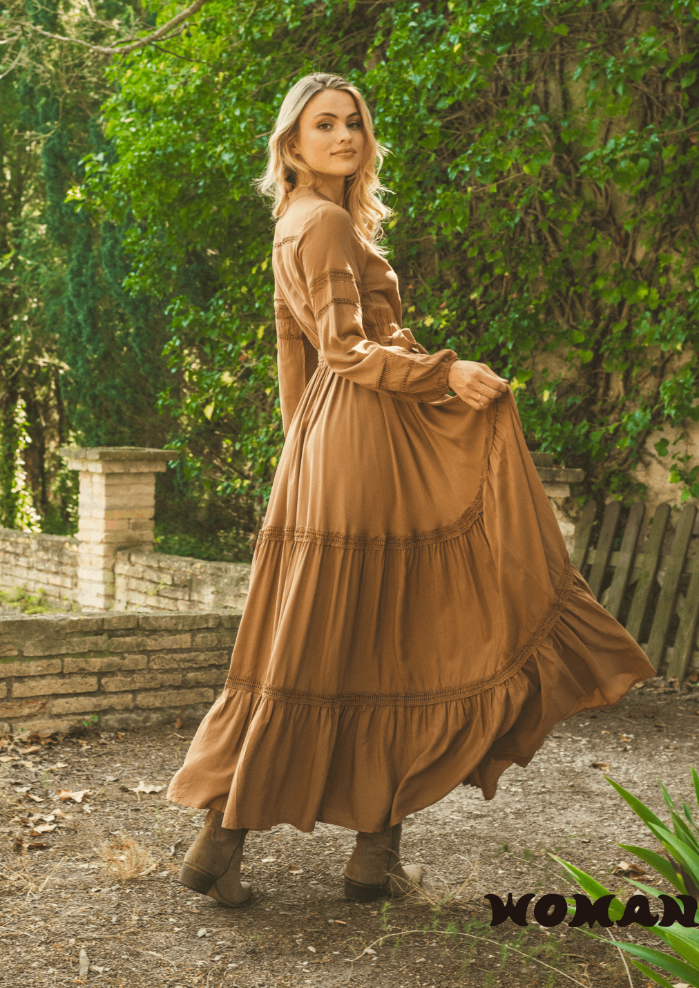 MOCHA JAYNIE MAXI DRESS JAASE