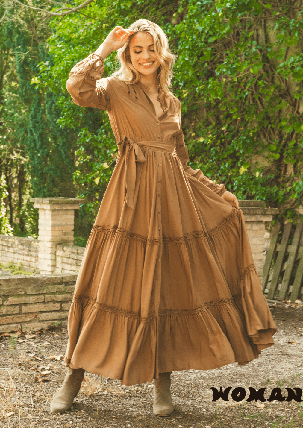 MOCHA JAYNIE MAXI DRESS JAASE