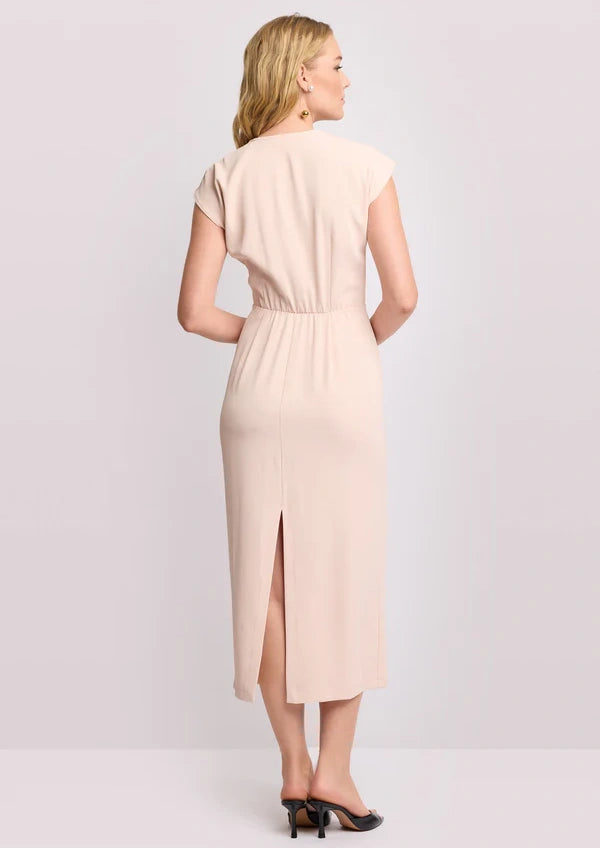 Vestido KOCCA midi de efecto cruzado - Nadagascar