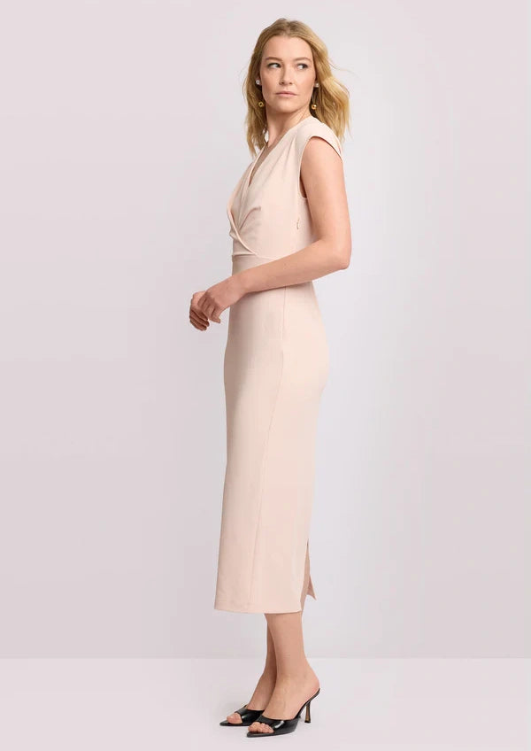 Vestido KOCCA midi de efecto cruzado - Nadagascar