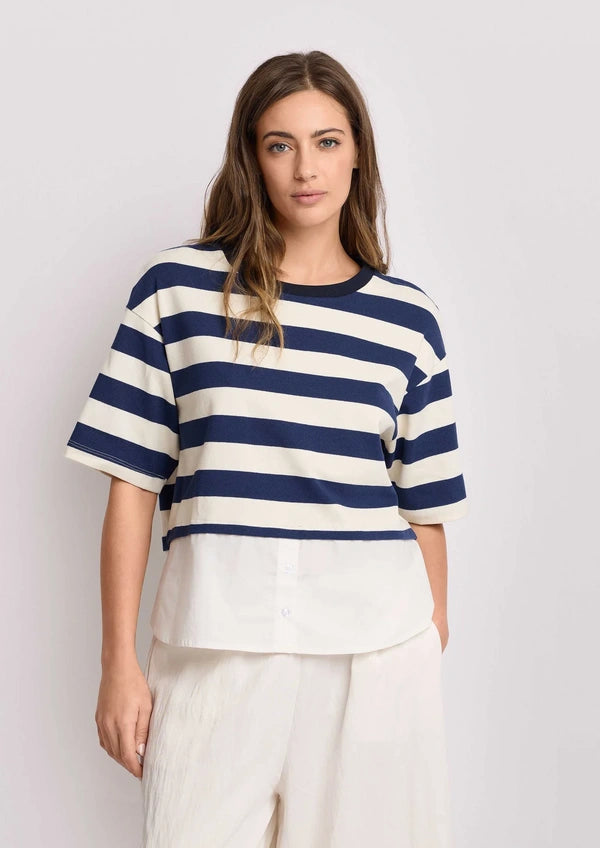 T-shirt KOCCA combiné rayé - Alban