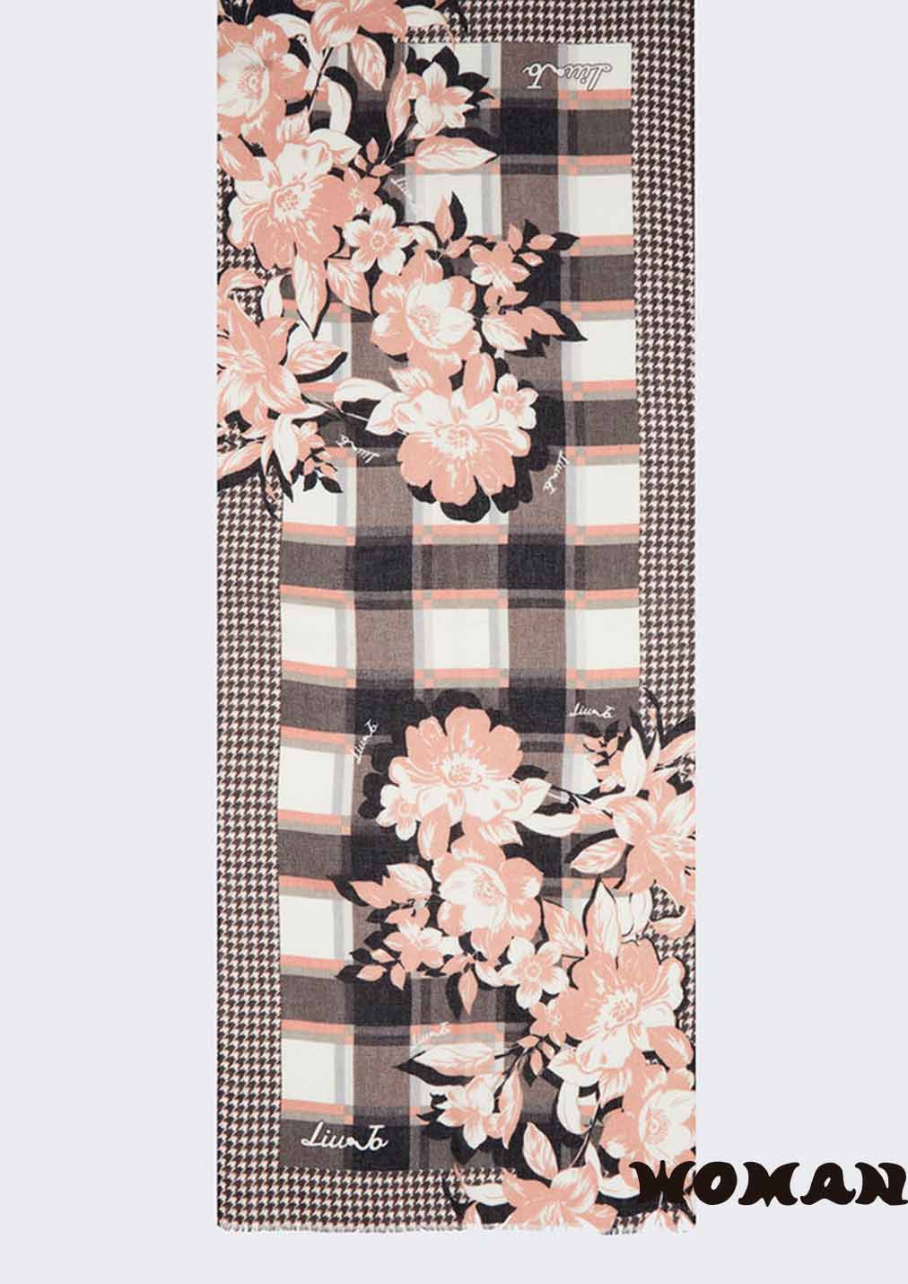 Liujo checkered scarf