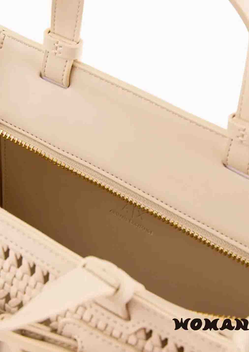 Armani Exchange Shopper Bag Beige