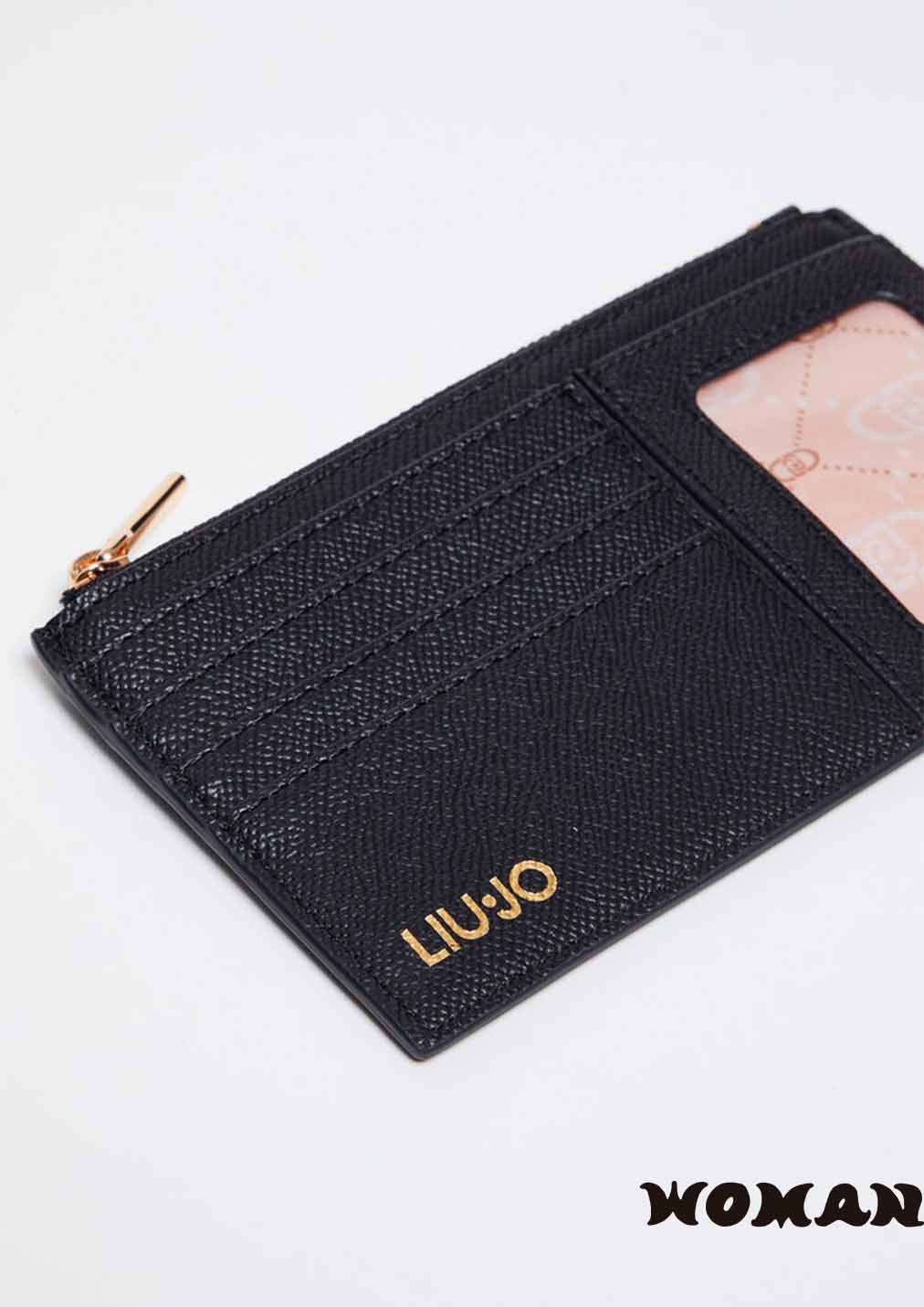 Liujo black card holder