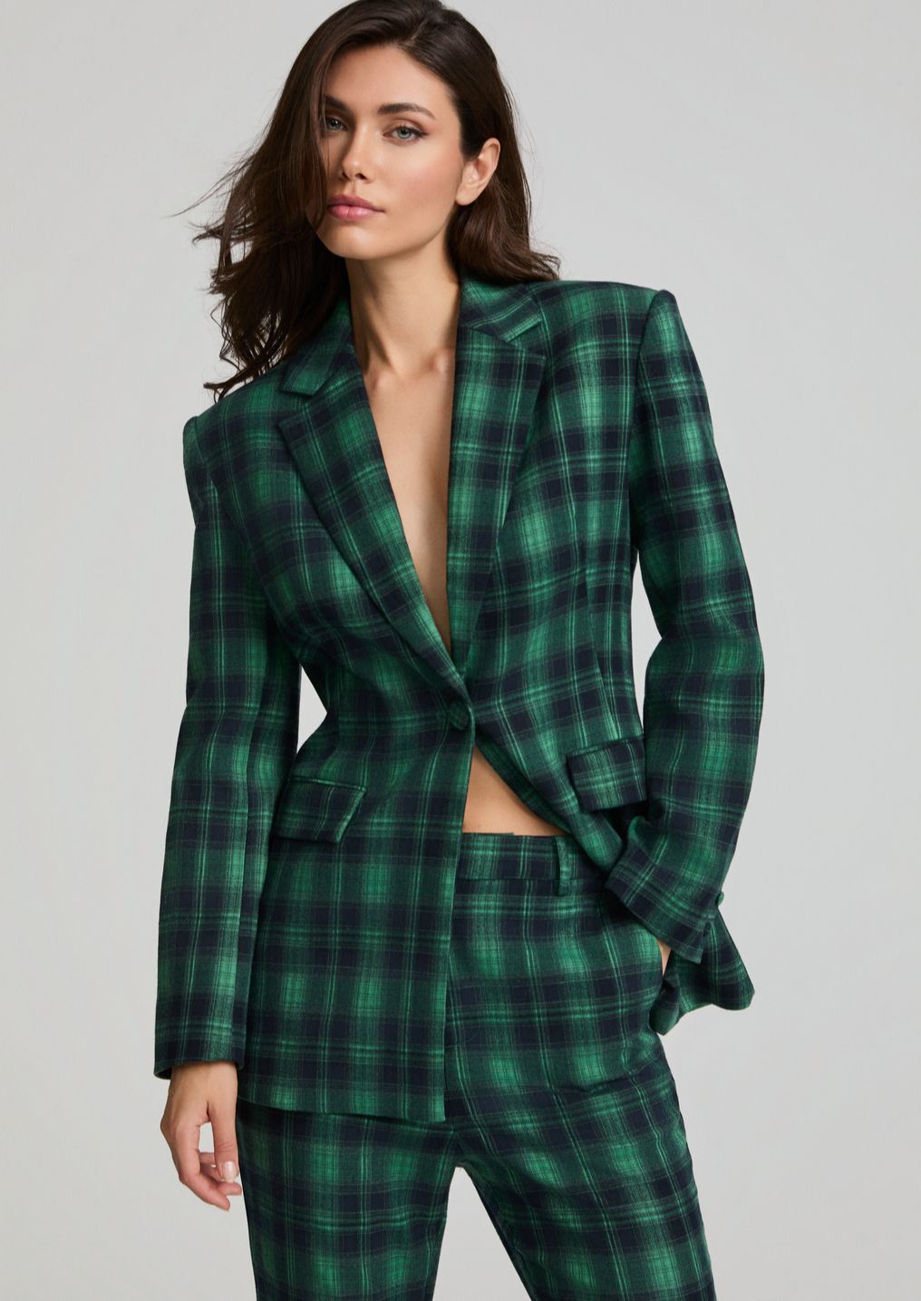 SUANCES Scotland Fetish Jacket Suit