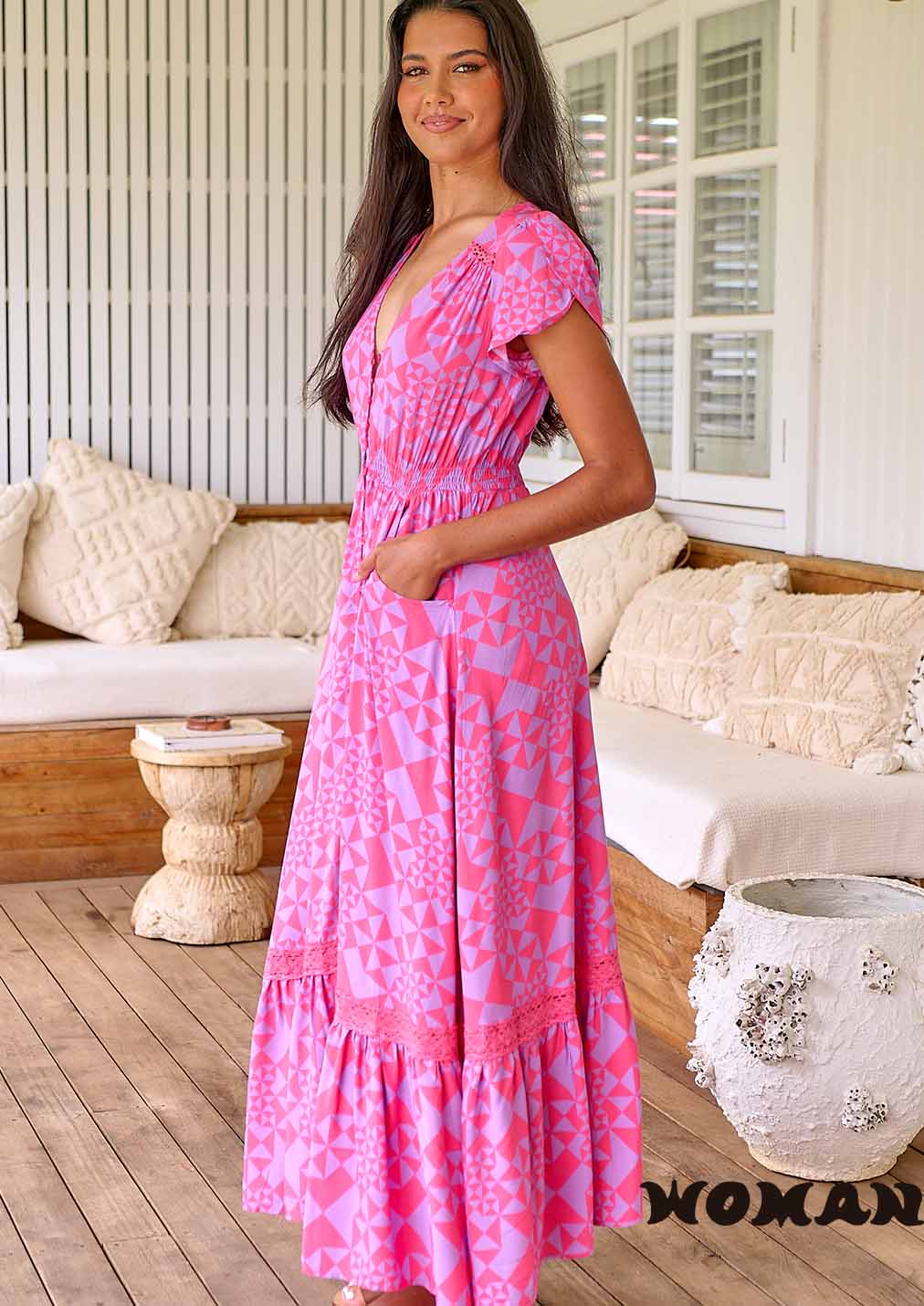 Jaase AZALIA PRINT CARMEN dress