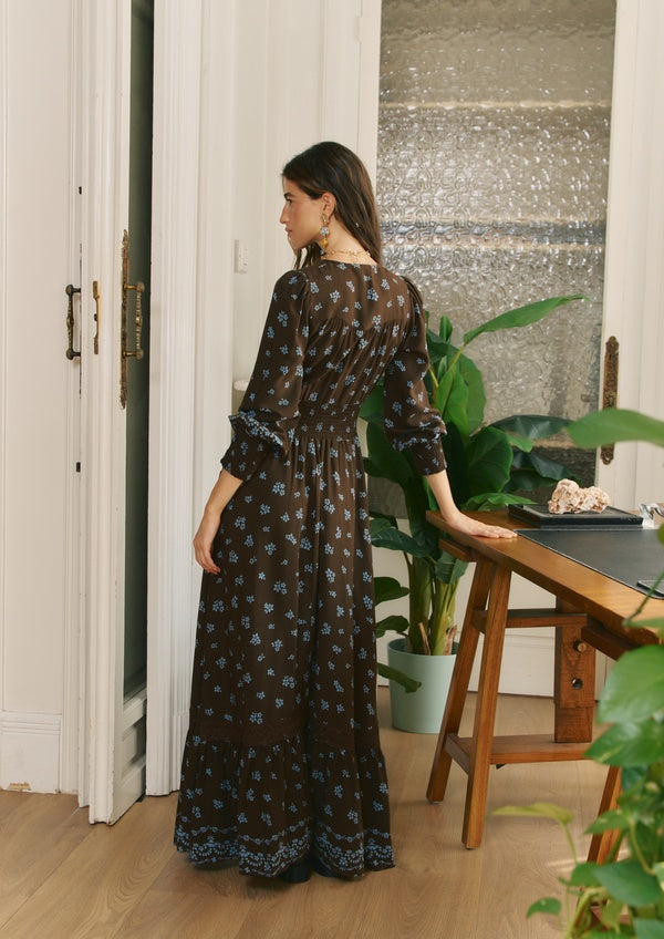 Vestido Jaase Juniper Print Sabrina