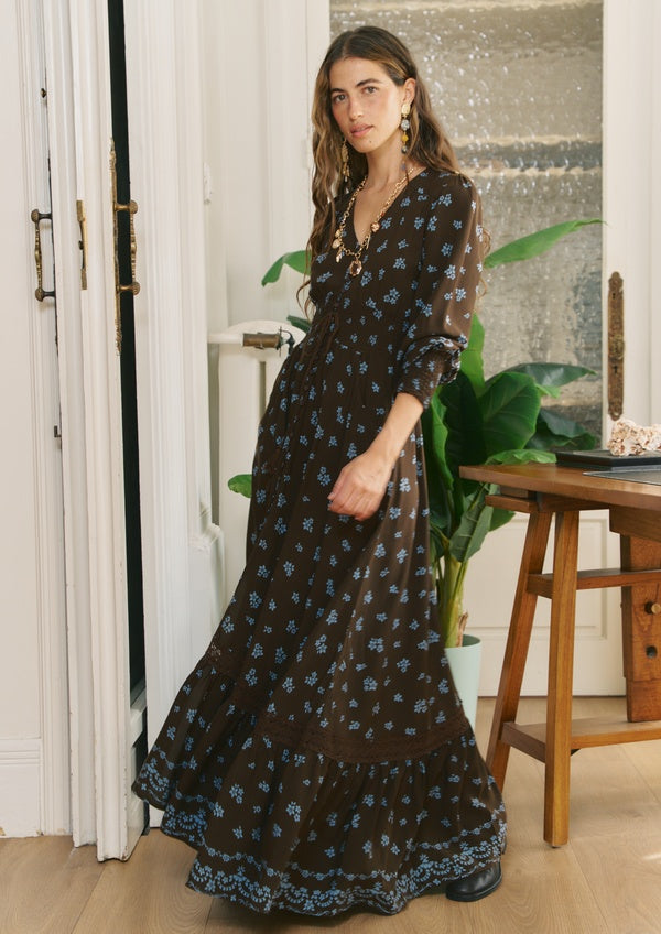Vestido Jaase Juniper Print Sabrina