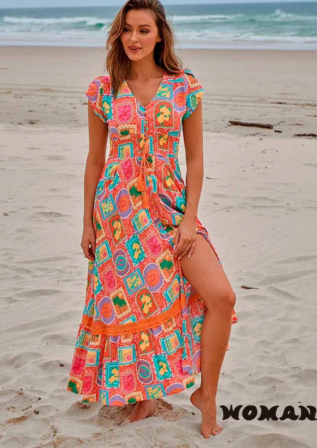Jaase dress SICILY PRINT ROMI