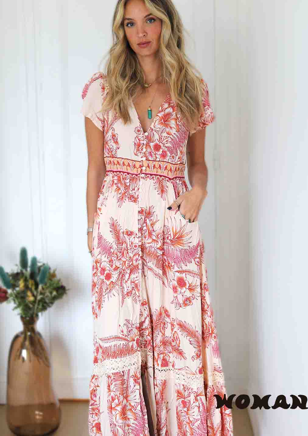 JAASE BALMY NIGHTS CARMEN DRESS