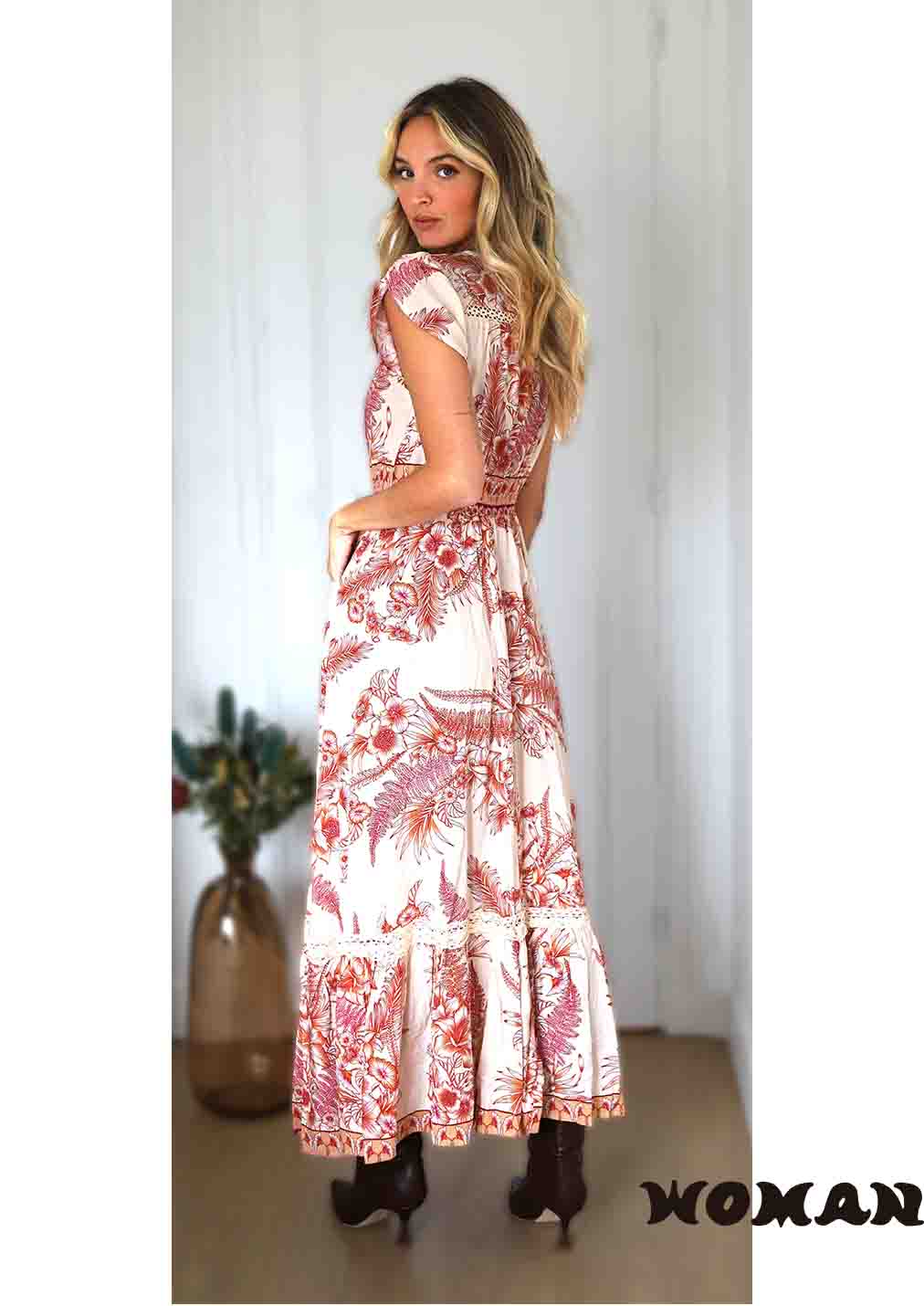 JAASE BALMY NIGHTS CARMEN DRESS