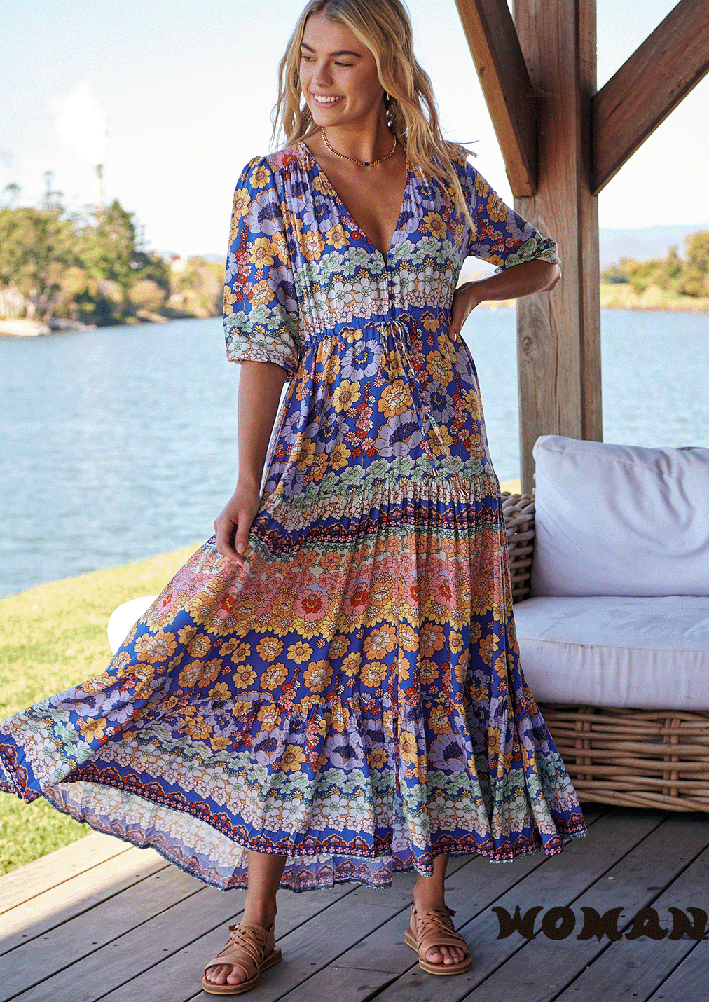 JAASE EDEN PRINT DRESS