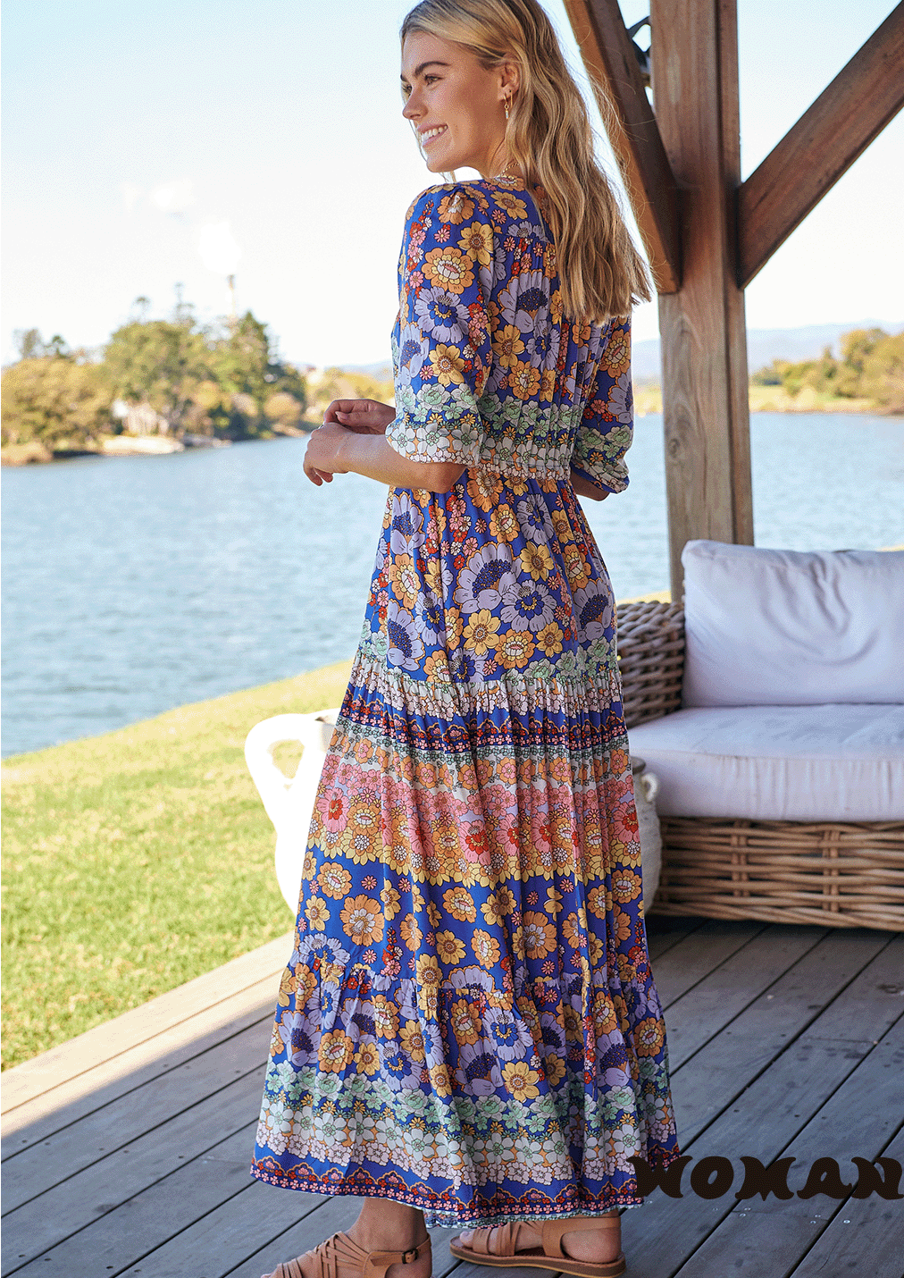 JAASE EDEN PRINT DRESS
