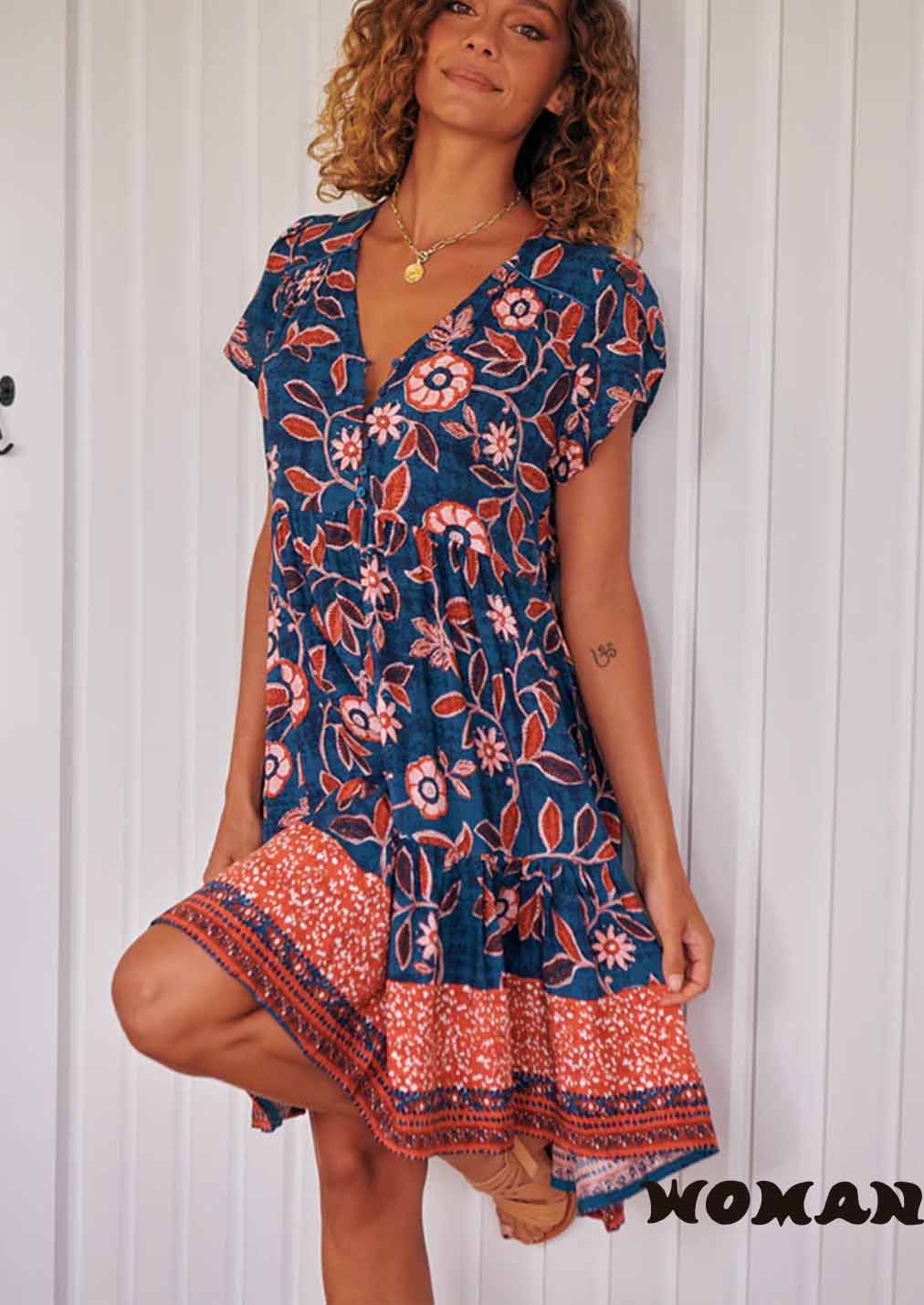 Jaase HALCYON PRINT TRACEY dress