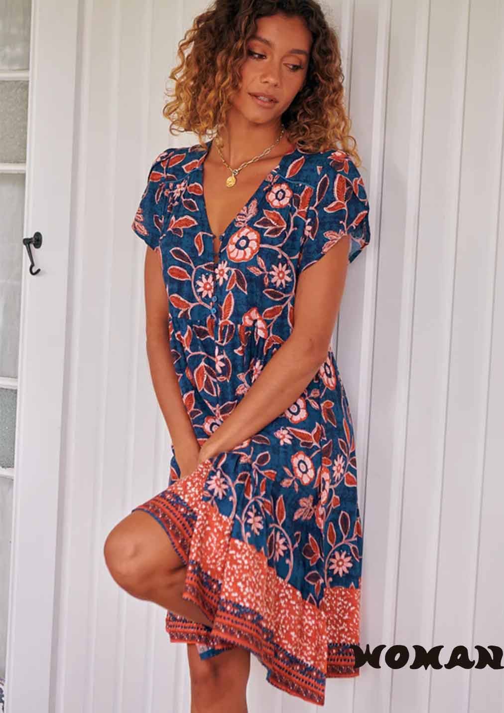 Jaase HALCYON PRINT TRACEY dress