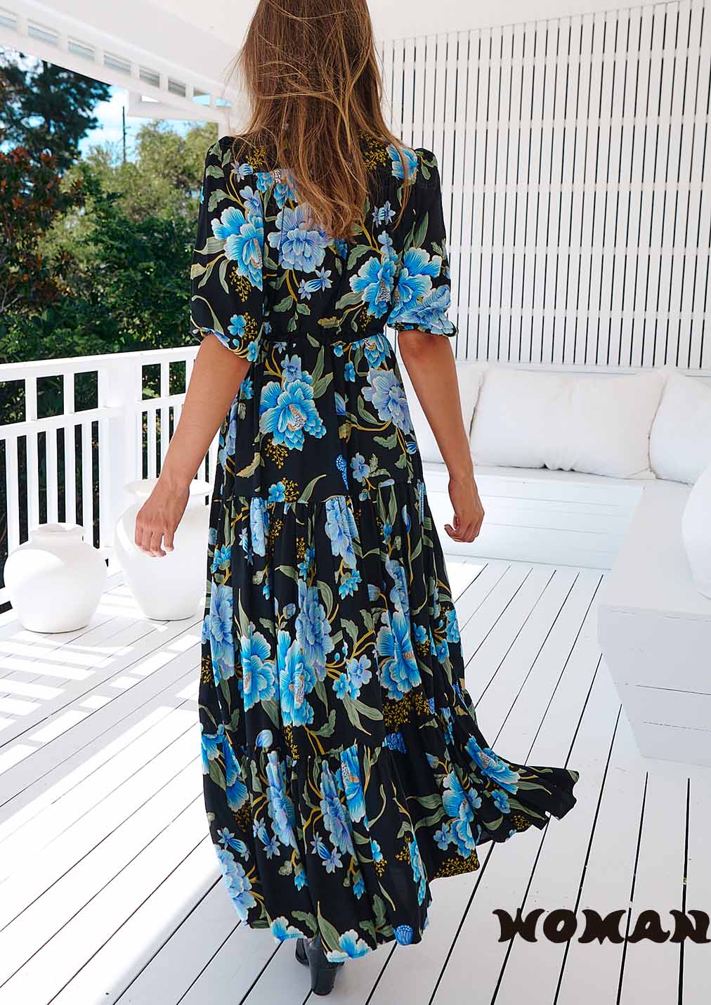 Jaase dress MIDNIGHT SAPPHIRE TESSA