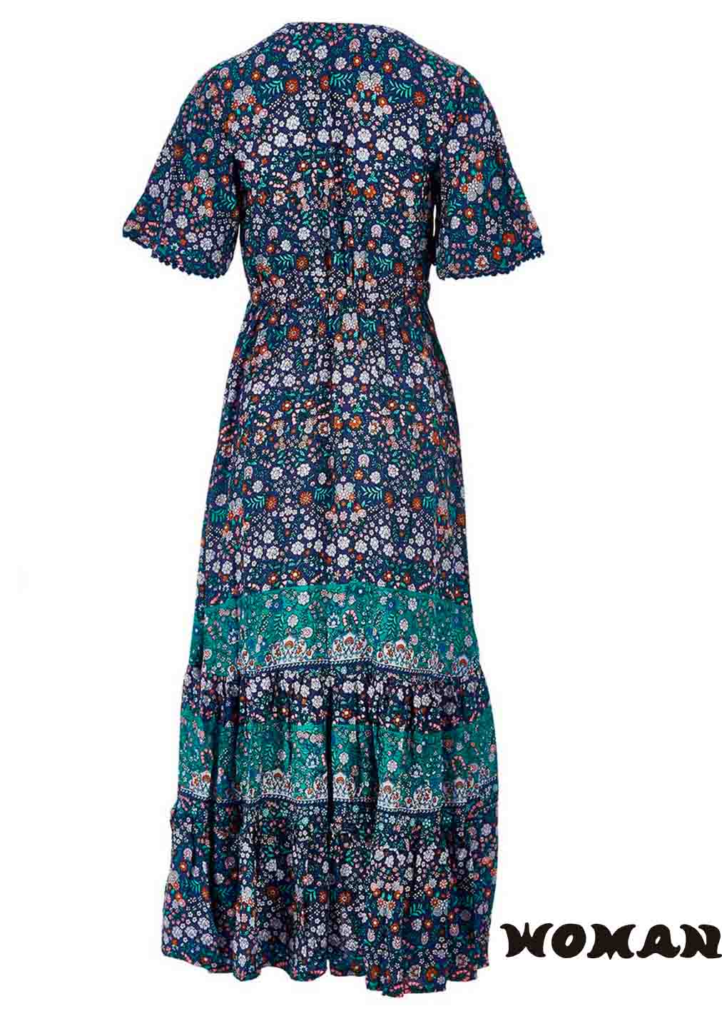 JAASE ZIAH PRINT CARMEN DRESS