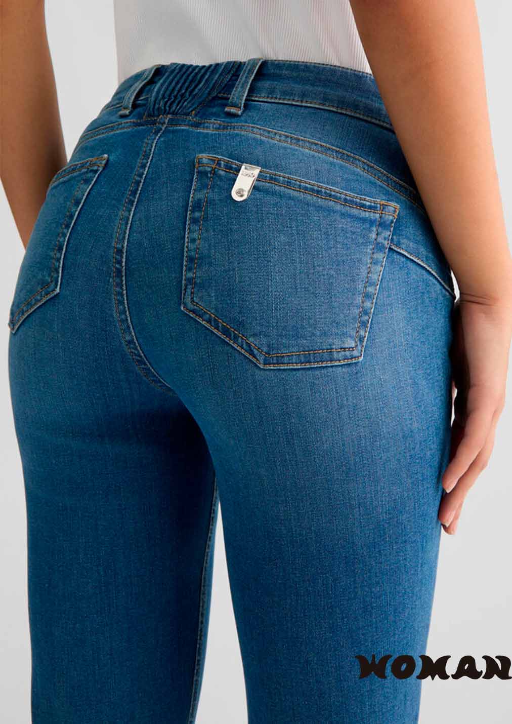 Vaqueros LIUJO acampanados azules