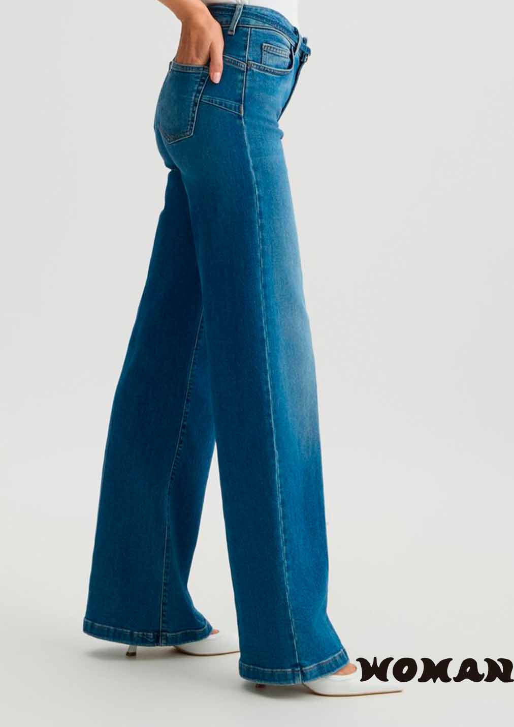 LIUJO flared jeans with belt