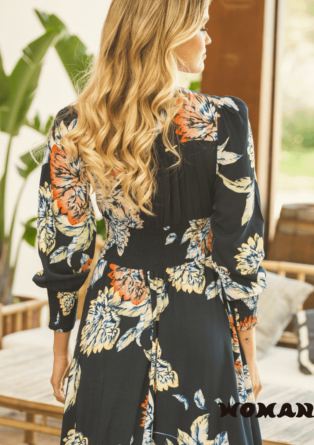 Vestido Jaase Midnight Bloom Sabrina