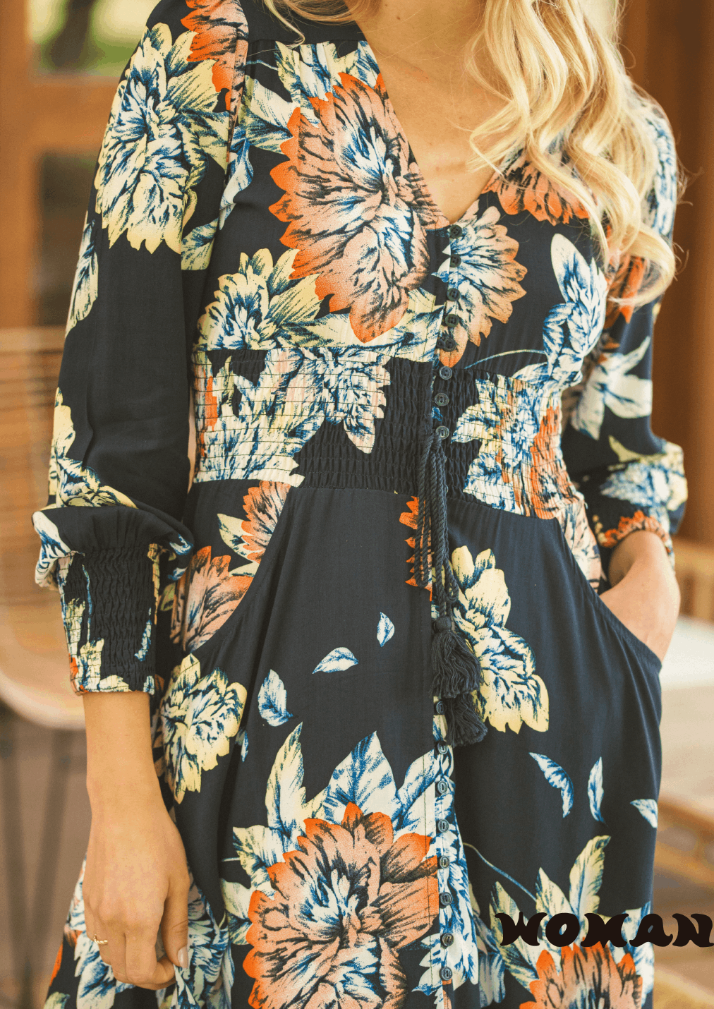 Vestido Jaase Midnight Bloom Sabrina